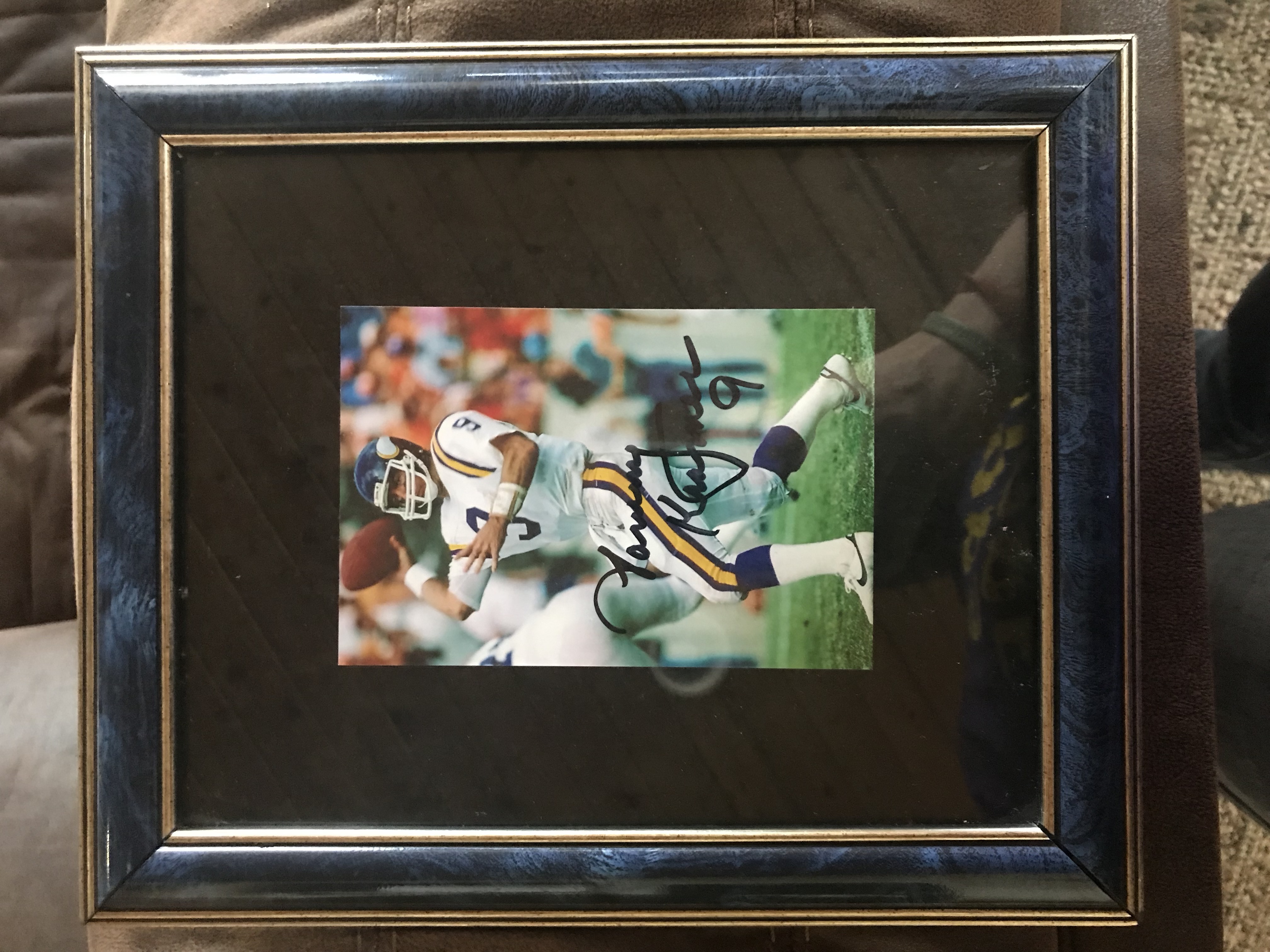 Tommy Kramer Autographed Photo