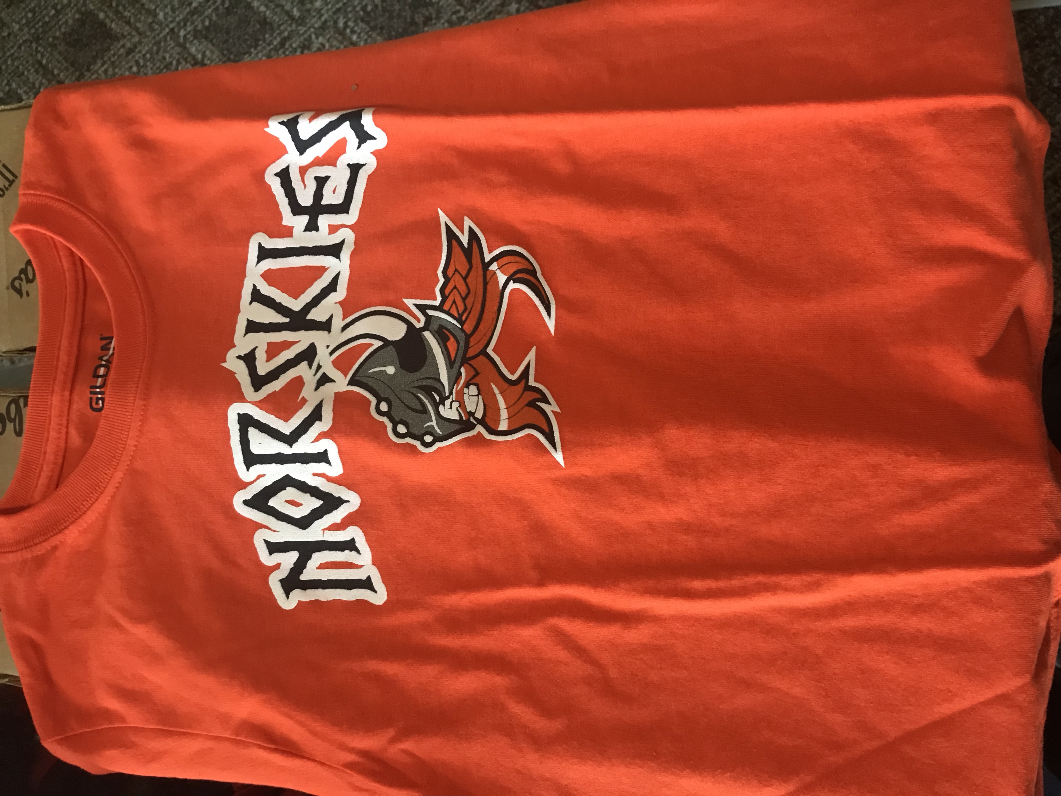 Kids Orange Norskies T-Shirt