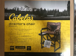 (2) Cabelas Magnum Directors Chair
