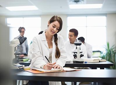 Science Lab Student