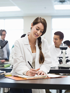Science Lab Student