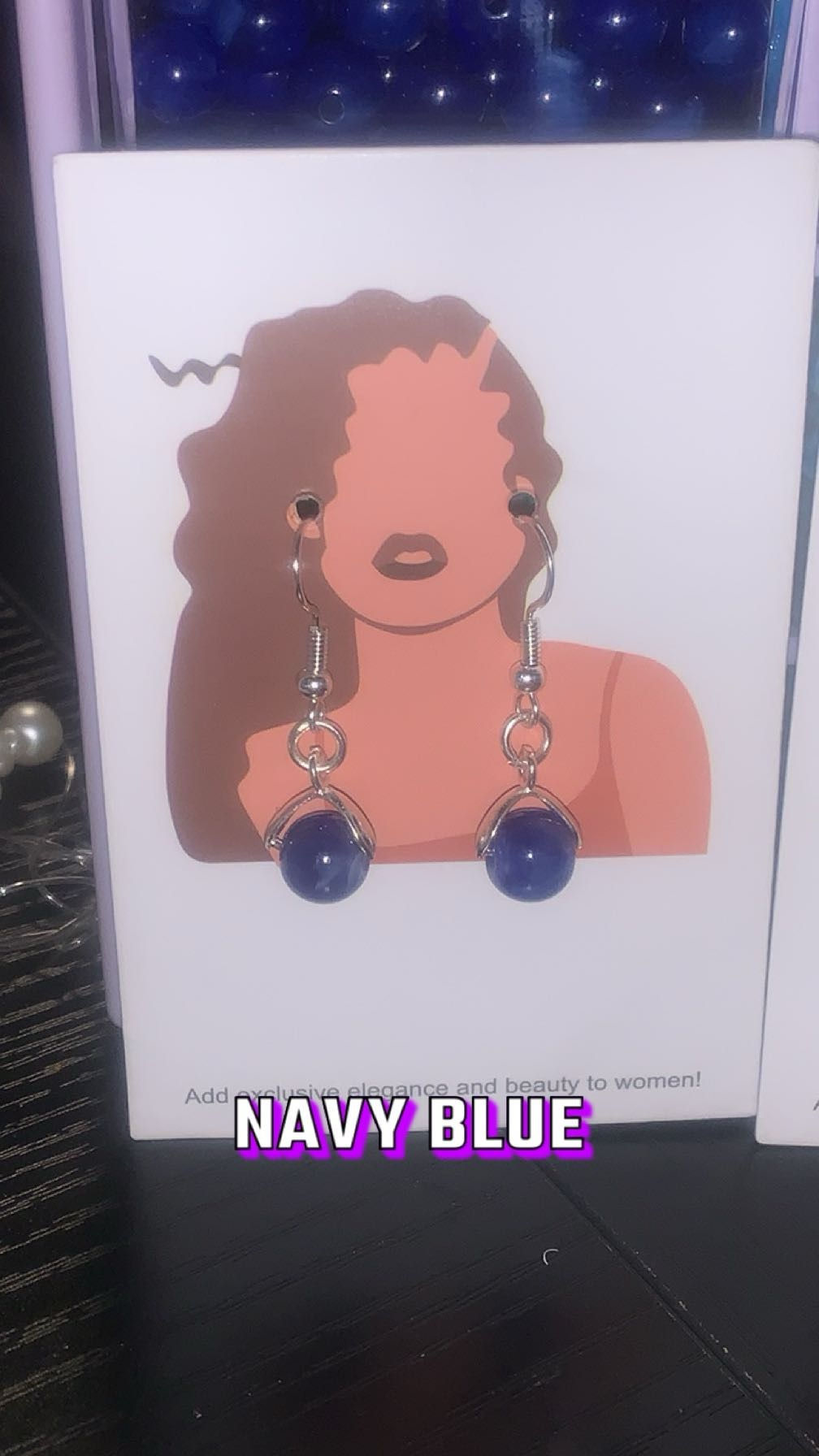 Marble Glow Earring Collection ✨