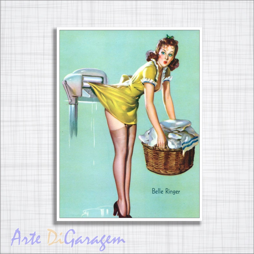 Quadro decorativo belle ringer