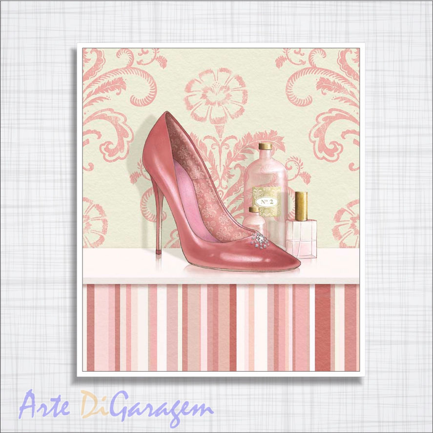 Miniatura: Quadro decorativo closet bolsas