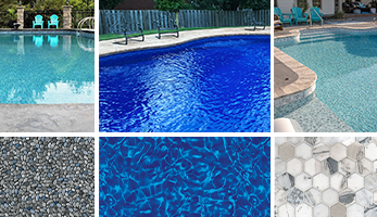 Pool Build Update and Choosing a Vinyl Pool Liner Color