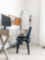 home office desk and chair