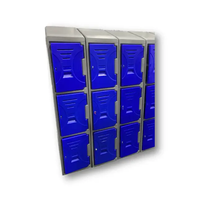 3 TIER PLASTIC LOCKER