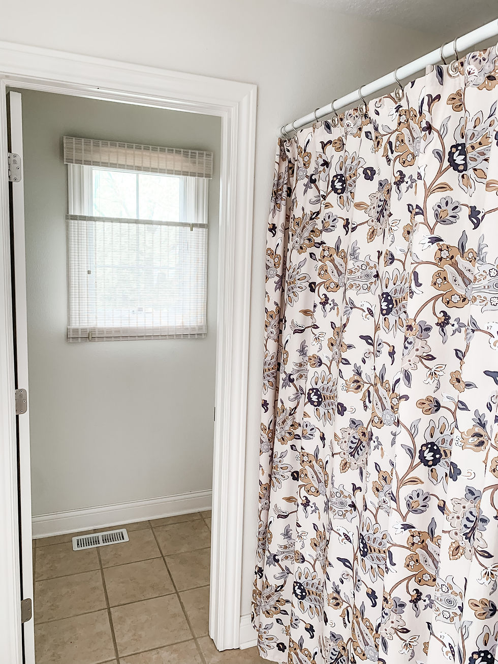 Woven Blind Open on Top
