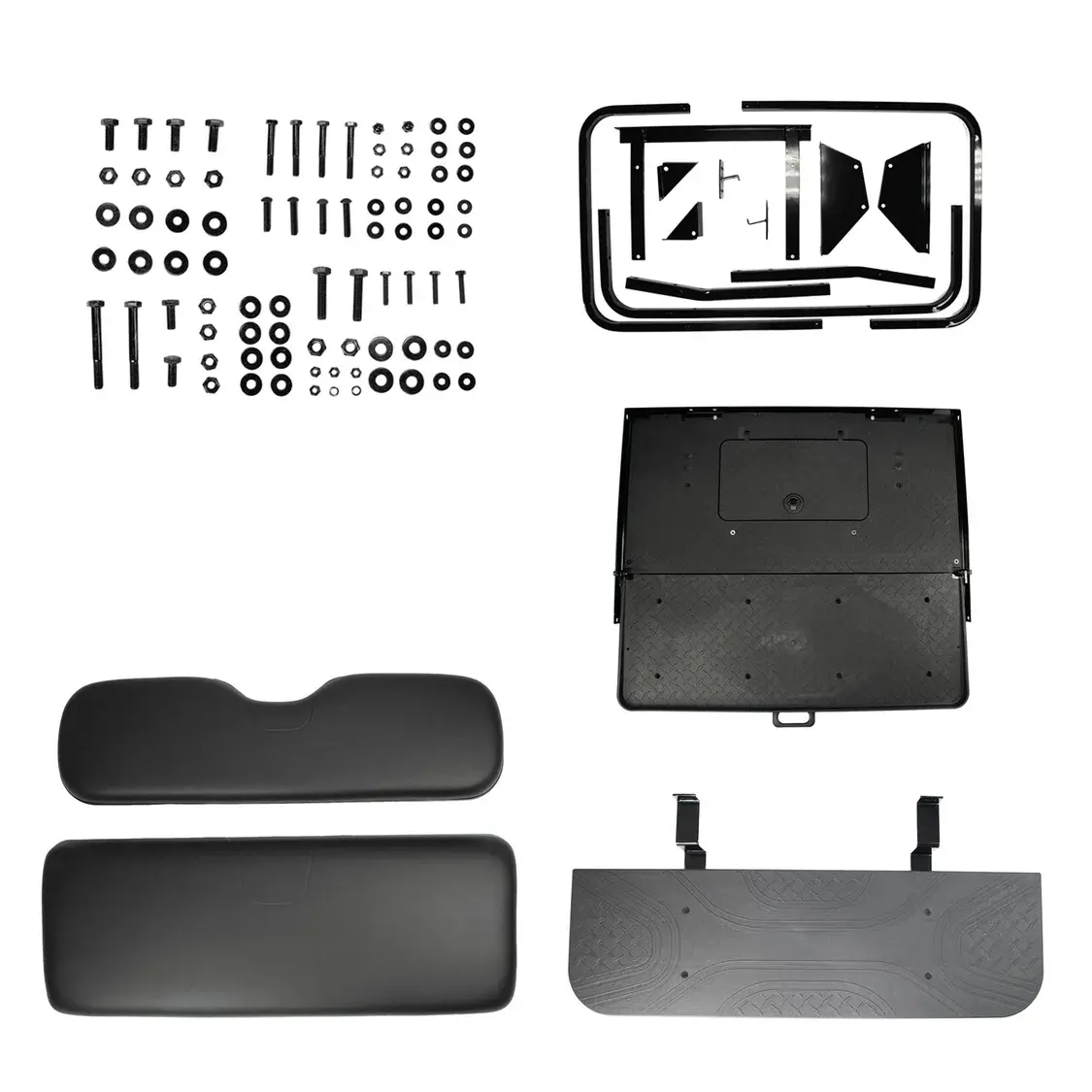 TP.1.004.0003 Rear Seat Kit, EZGO RXV (Black)