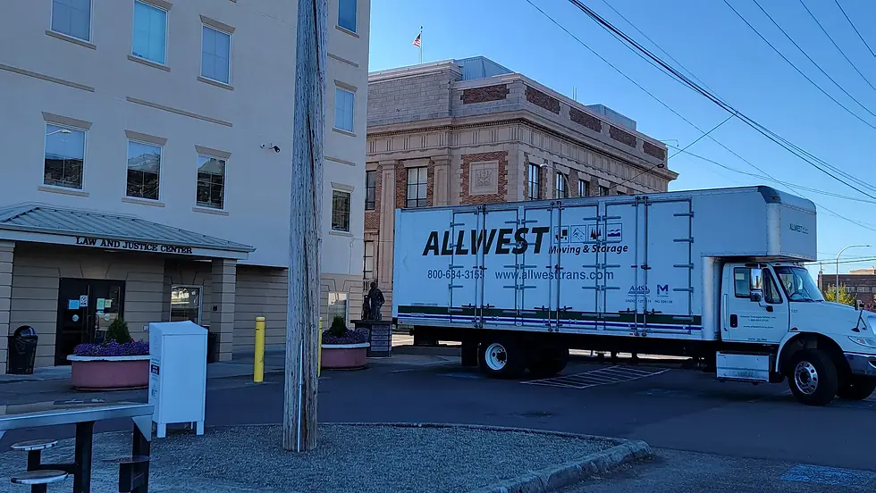 Allwest performing an office move at a State of Washington office building in Olympia, WA