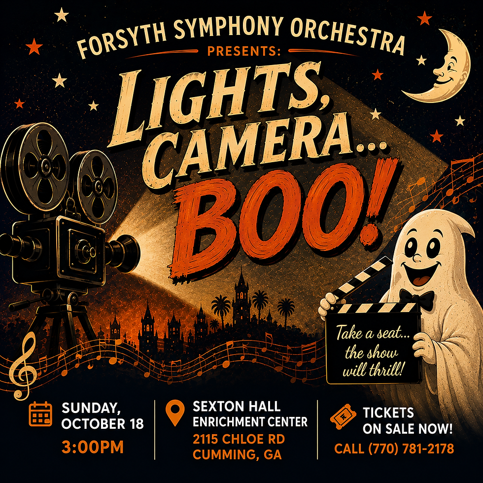 Lights, Camera... BOO!