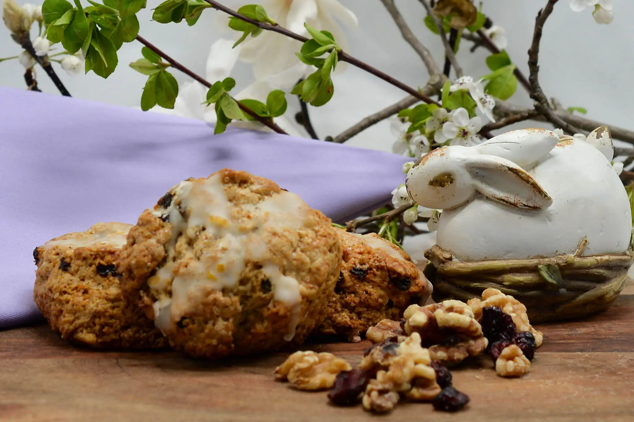 Hot Cross Scone for Easter