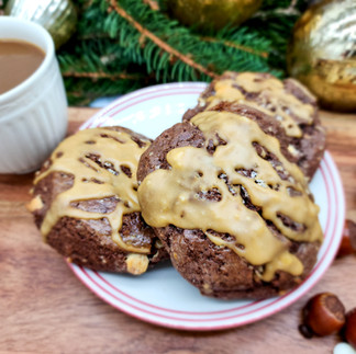 Mocha Hazelnut Holiday Scone
