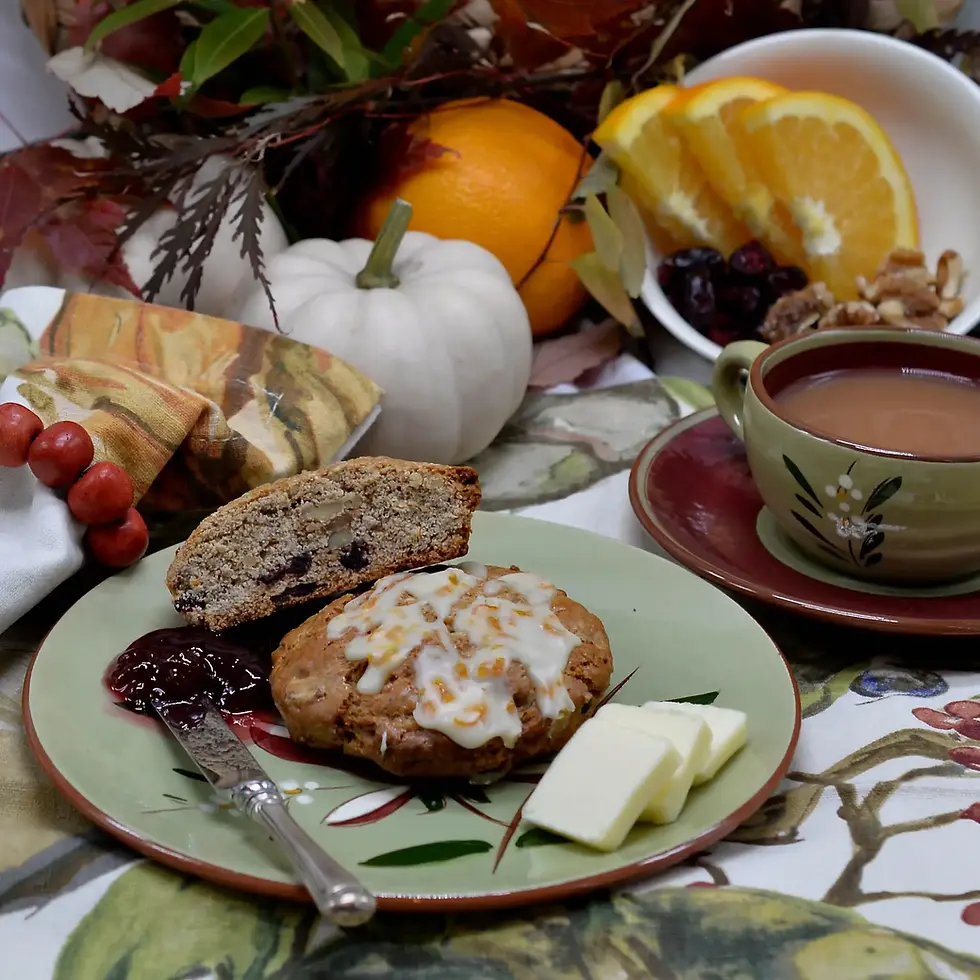 Thumbnail: Spiced Orange Cranberry Scone