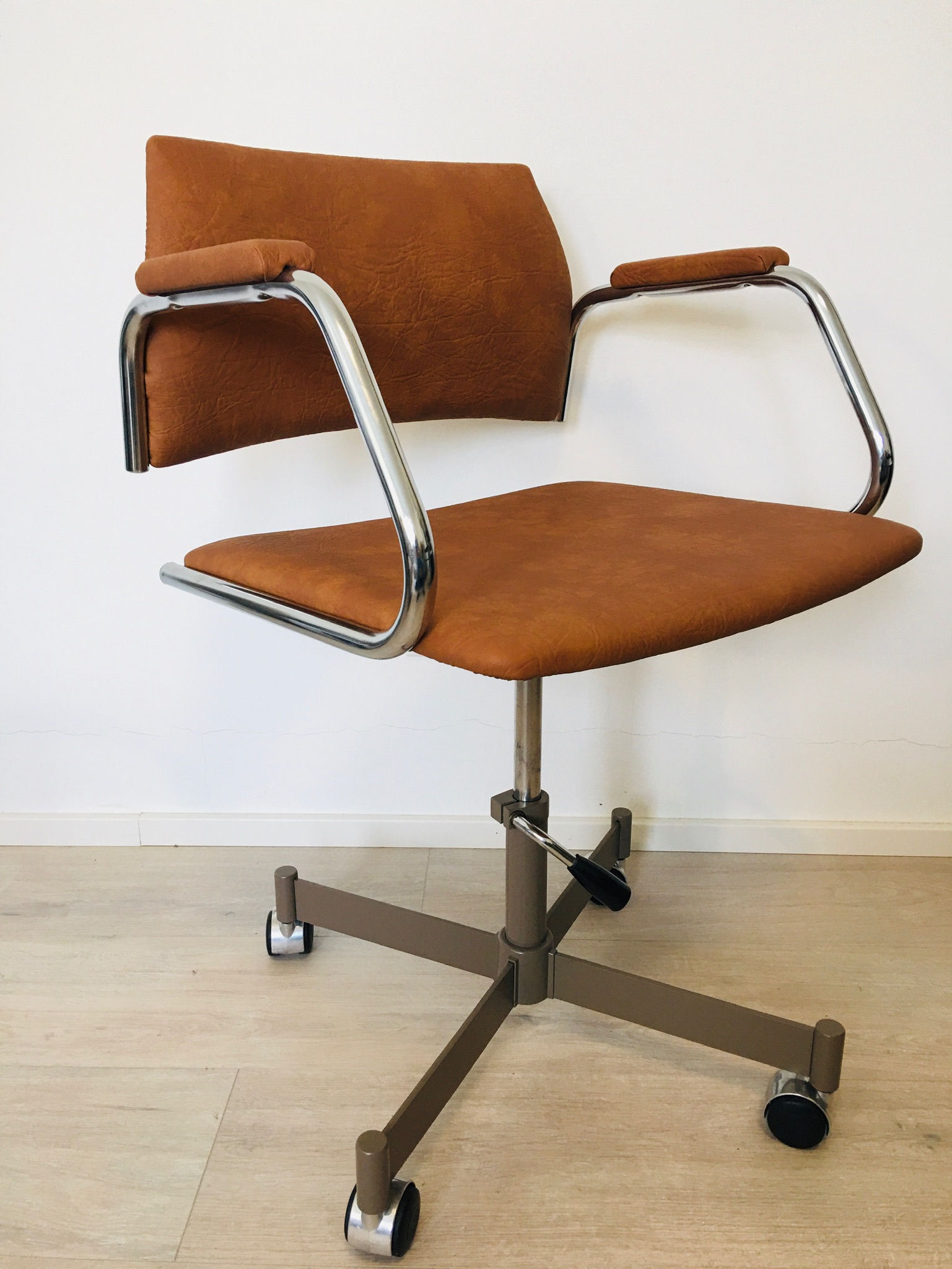 Brown Office Chair from Kovona, 1970s