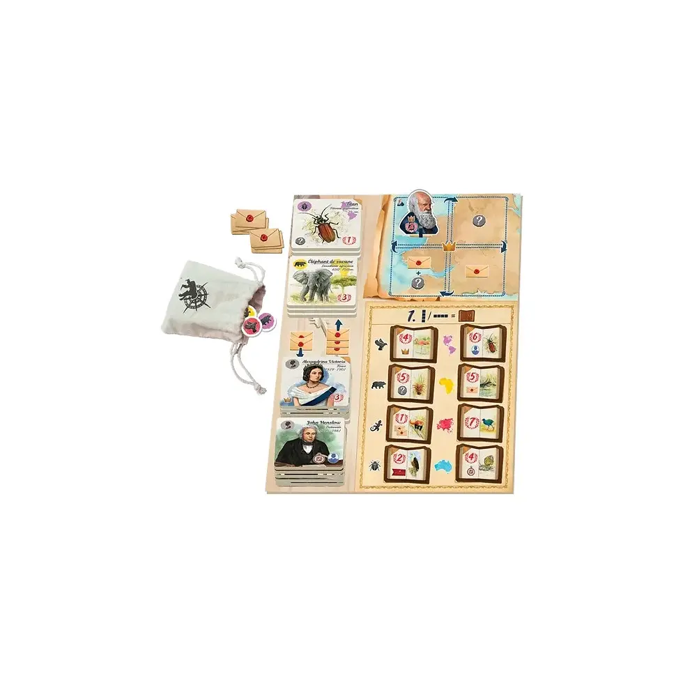 Miniature : Sur les Traces de Darwin - Extension Correspondances