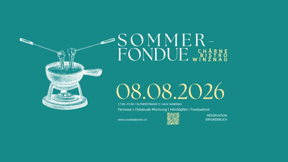 Sommer-Fondue 08.08.
