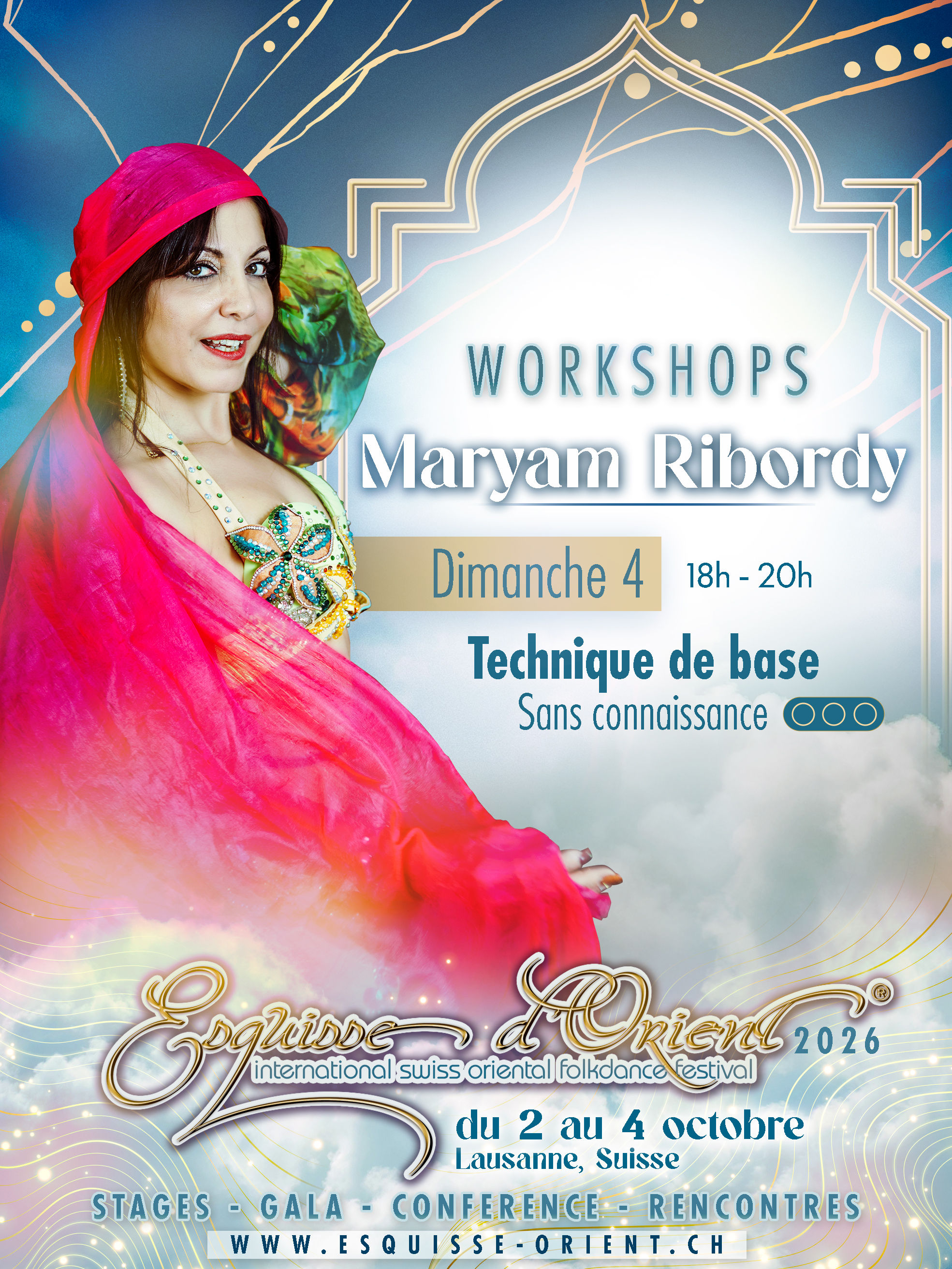 Di 18h00-20h00 Maryam Ribordy