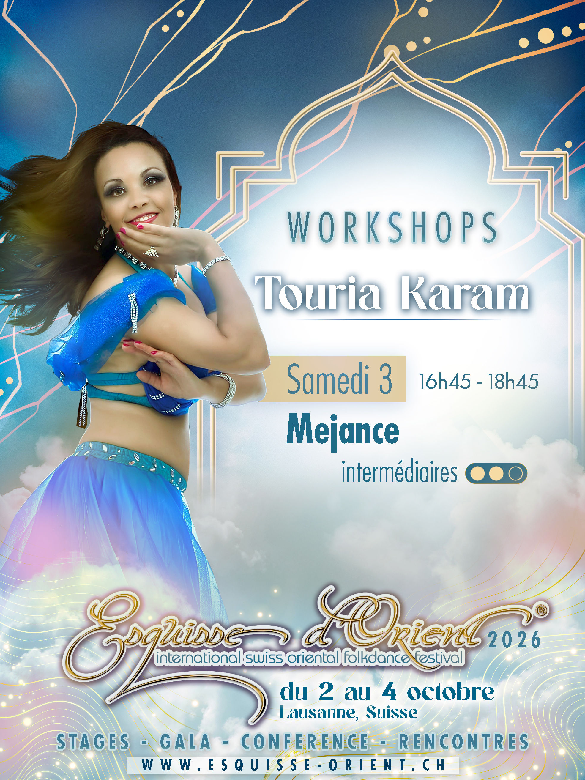 Sa 16h45-18h45 Touria Karam