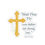 Thumbnail: Hold Thou Thy Cross Before My Closing Eyes Abide with Me Vinyl Stickers