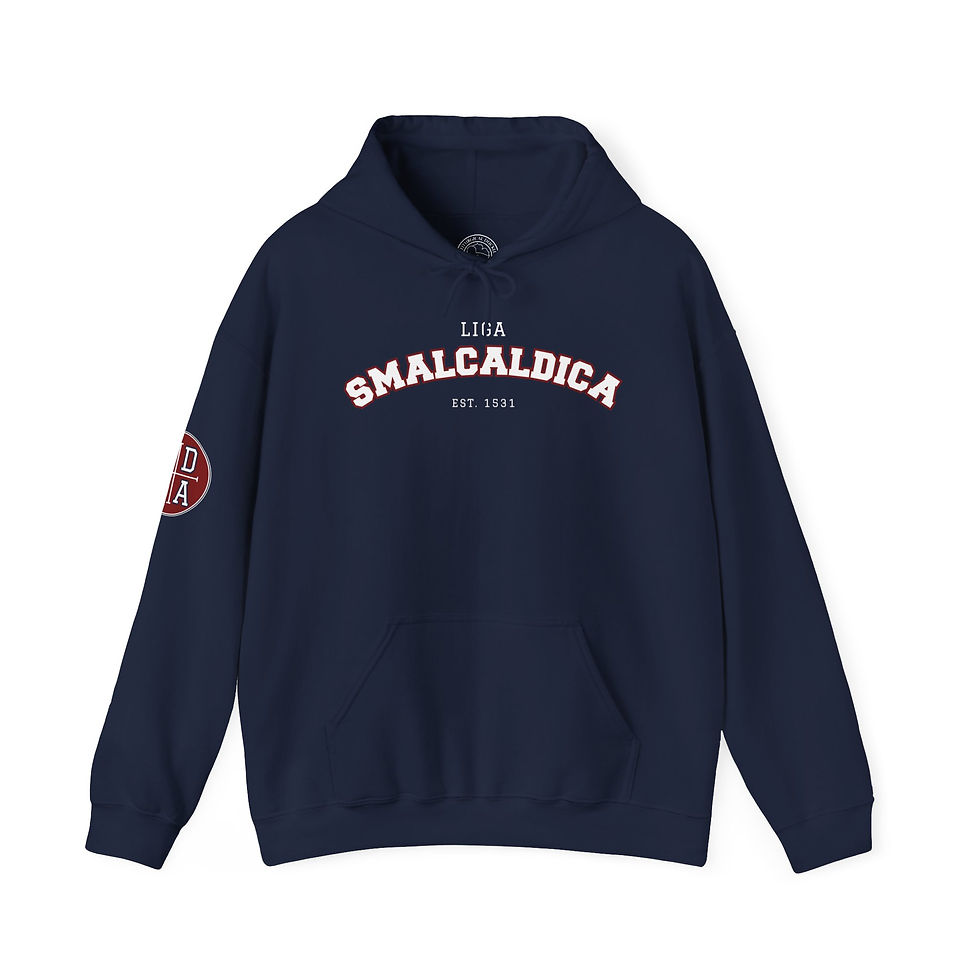 Thumbnail: Liga Smalcaldica Unisex Heavy Blend™ Hooded Sweatshirt 