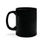Thumbnail: Personalized Clerical Collar Black Coffee Mug for Pastors