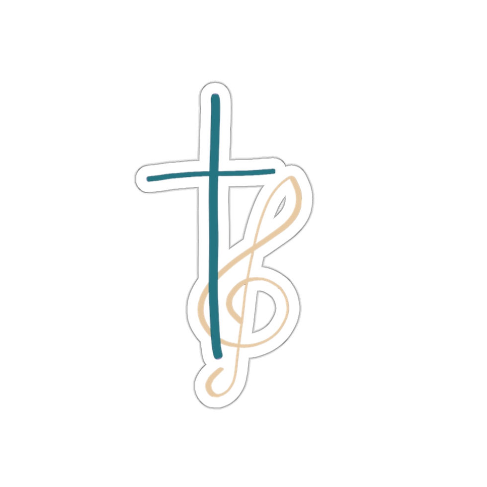 Faith & Music Vinyl Stickers