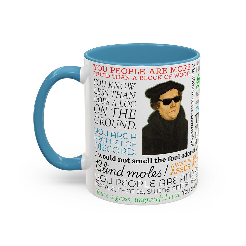 Thumbnail: Lutheran Insults Mug