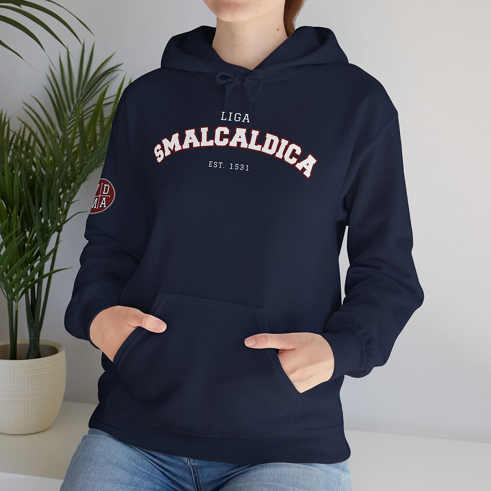 Thumbnail: Liga Smalcaldica Unisex Heavy Blend™ Hooded Sweatshirt 