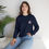Thumbnail: Embroidered Luther Rose Cozy Unisex Heavy Blend™ Crewneck Sweatshirt