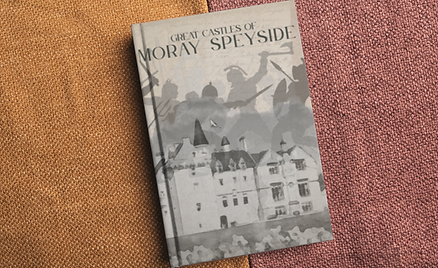 A book titled 'Moray Speyside Castles'