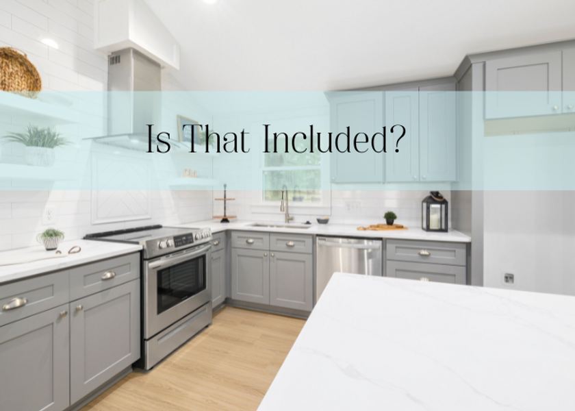 Items Included Is That Included?