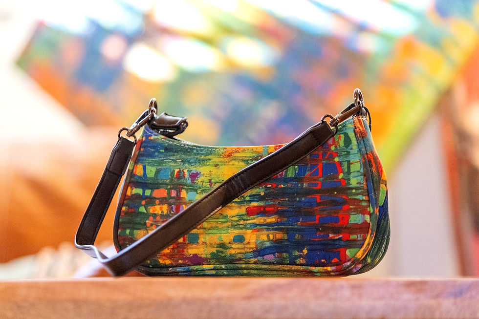 Thumbnail: Color Shades Petite Canvas Pouch