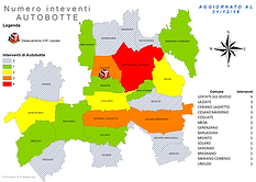Mappa interventi APB Lazzate