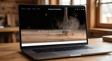 Website Mühldorf und Umgebung Holzbau