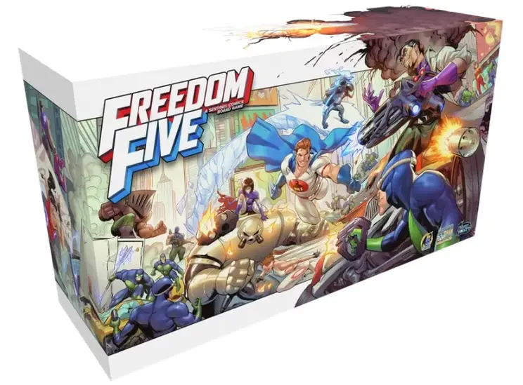 Freedom Five Painted Minis
