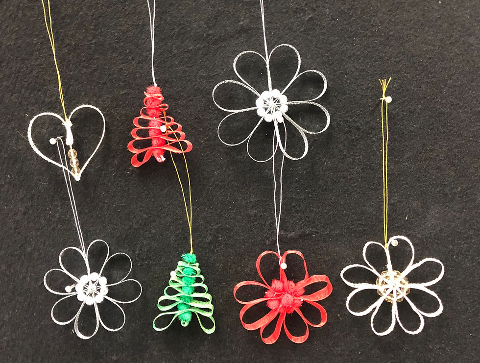 Miniatura: Surtido de adornos de Navidad
