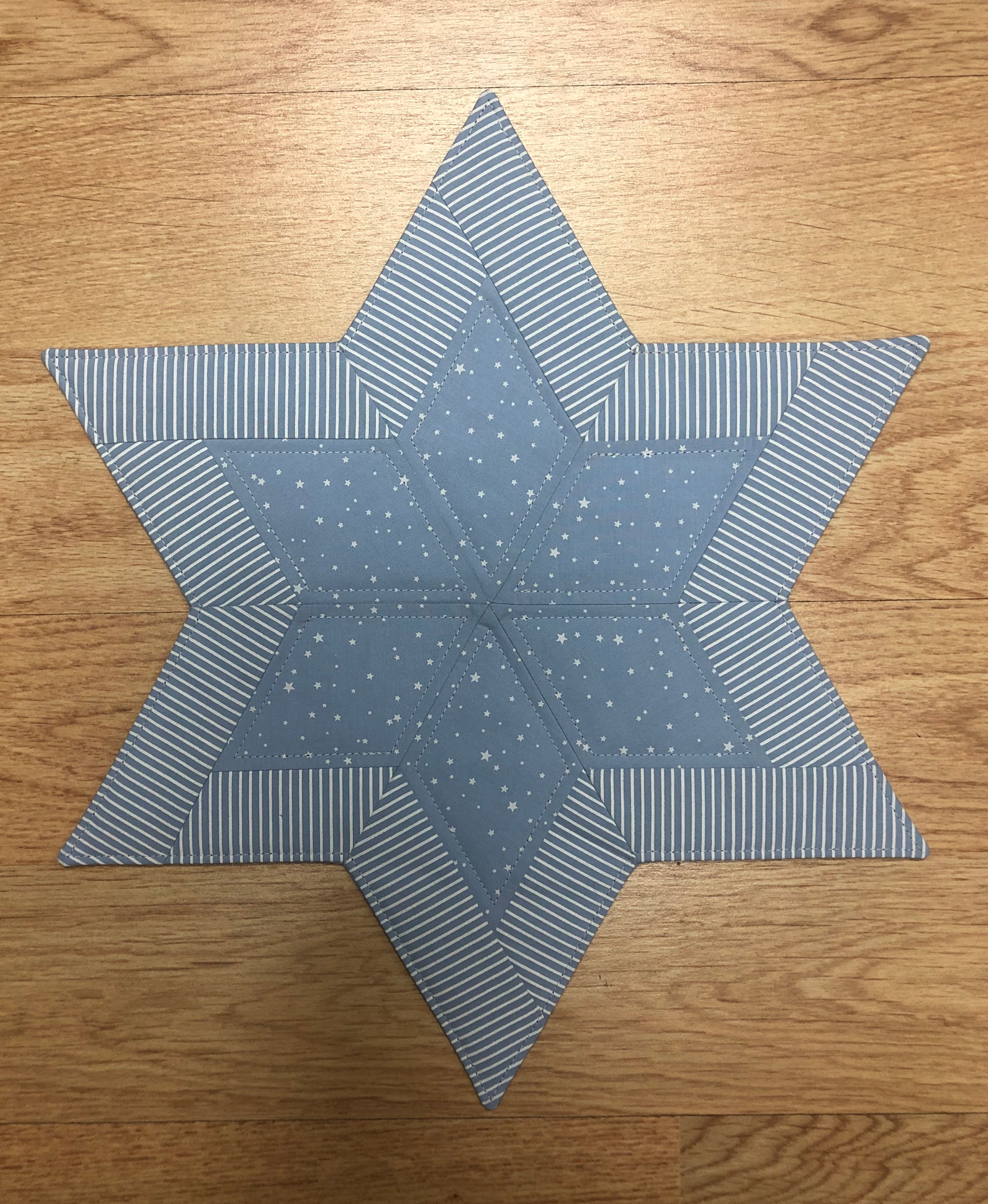 Estrella navideña - mantel pequeño