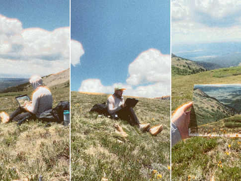 The Alchemy Of Self: Plein Air Painting In The Mountains Of Colorado