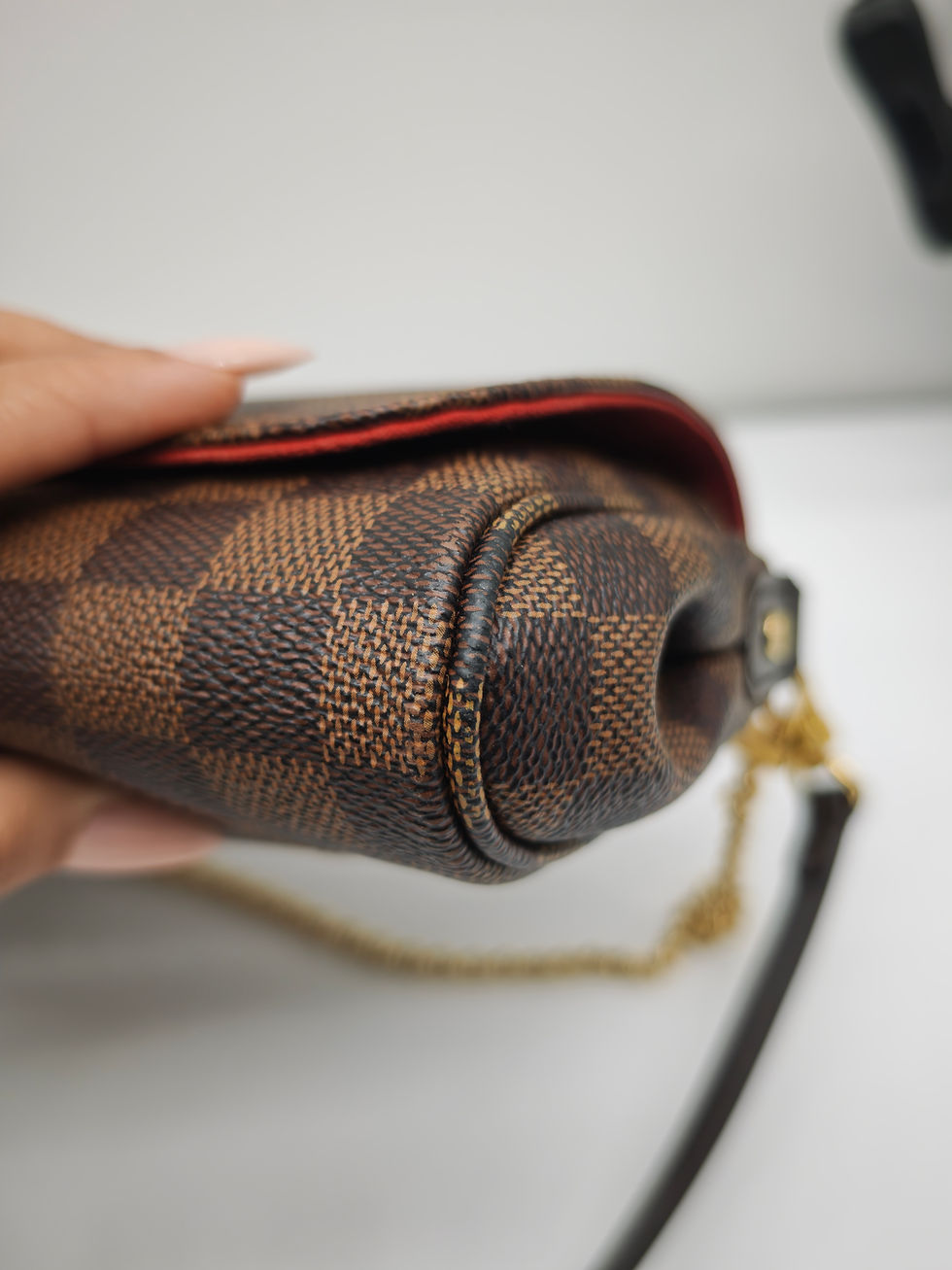 Miniatura: Favorite PM in tela Ebene Louis Vuitton 
