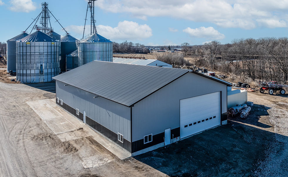 Gingerich Structures Agriculture Building Example