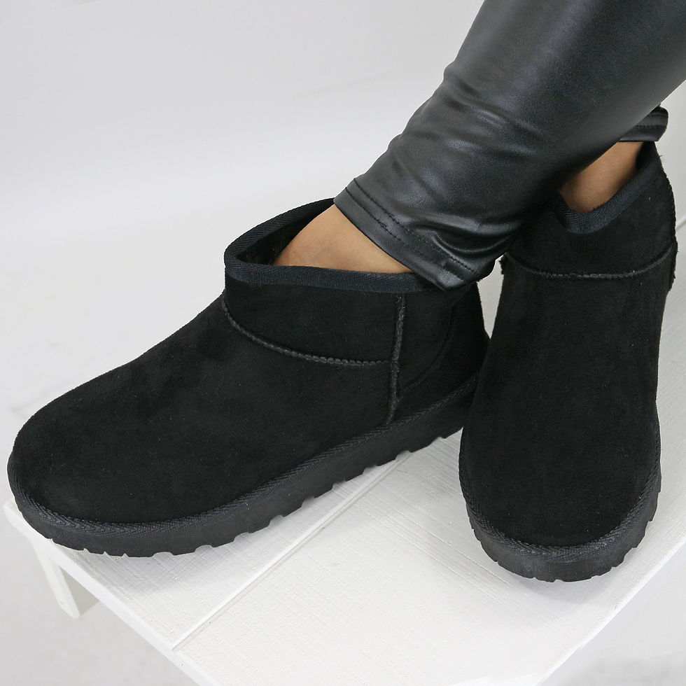 Uggs boot ultra mini Jura black just black zwart