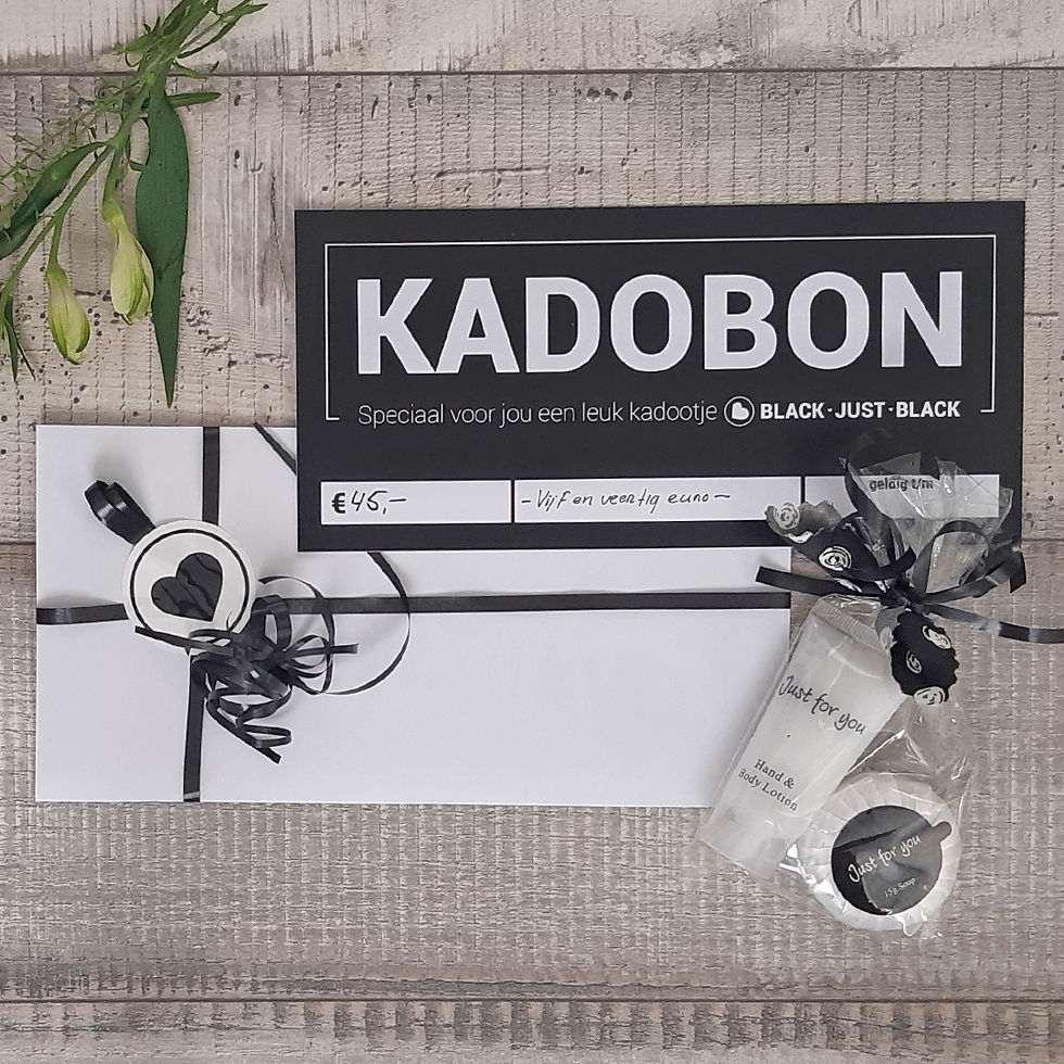 kadobon black just black