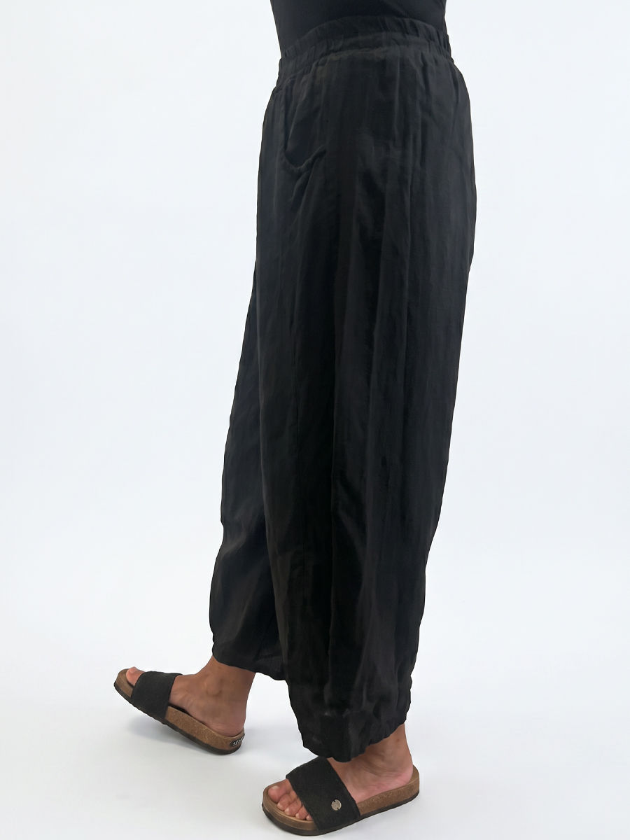 zwarte ballon broek maatje meer dames webshop black just black