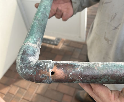 Prestige Plumbing Pinhole Leak Sarasota Florida