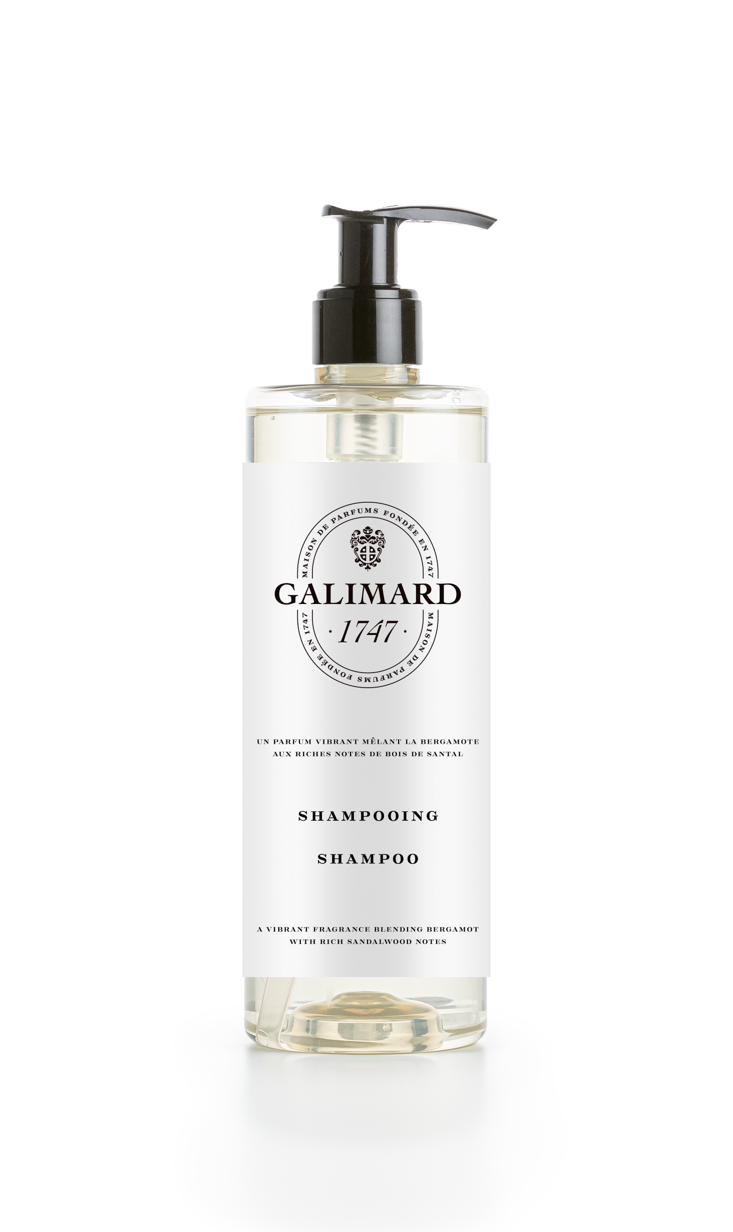Galimard "1747" Shampoo With Locked Pump (380 ml) ART NOUVEAU - 18pack