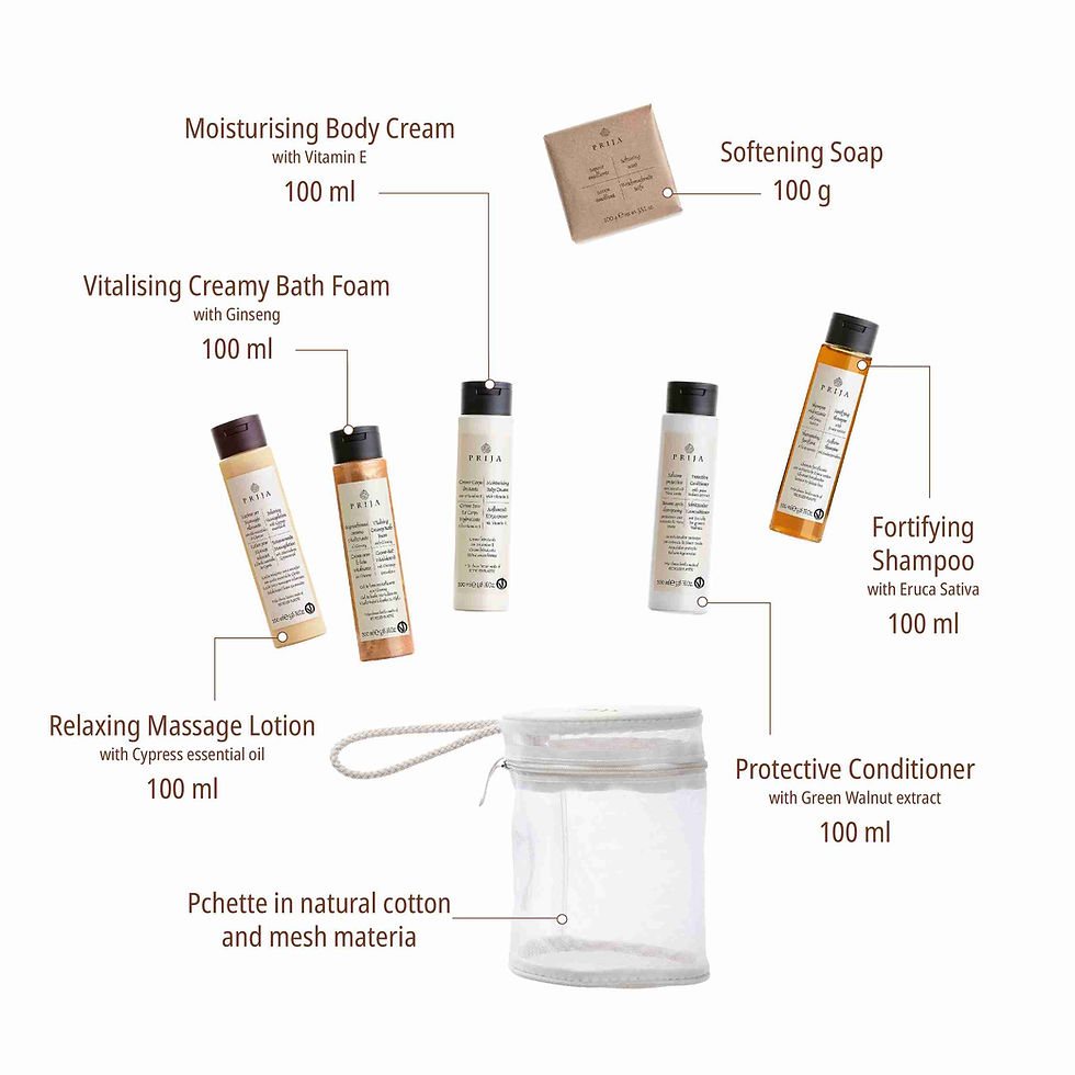 Thumbnail: Prija Carry On Kit For Hair & Body VEGANOK Certified - 6Pack