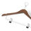Thumbnail: Graham Wooden Clothes Hanger with Clips & Anti-Theft System
