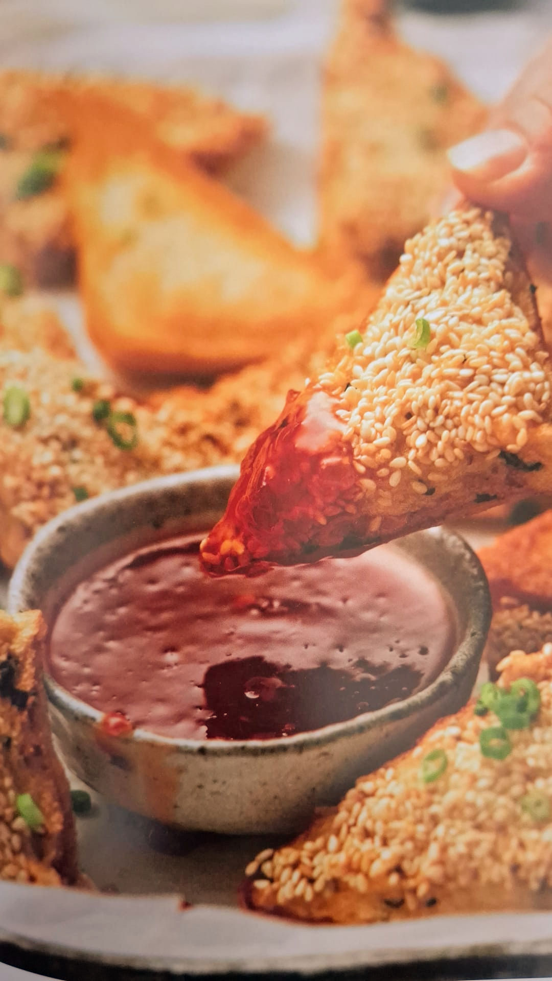 Prawn Toasts x 20 triangles with dipping sauce