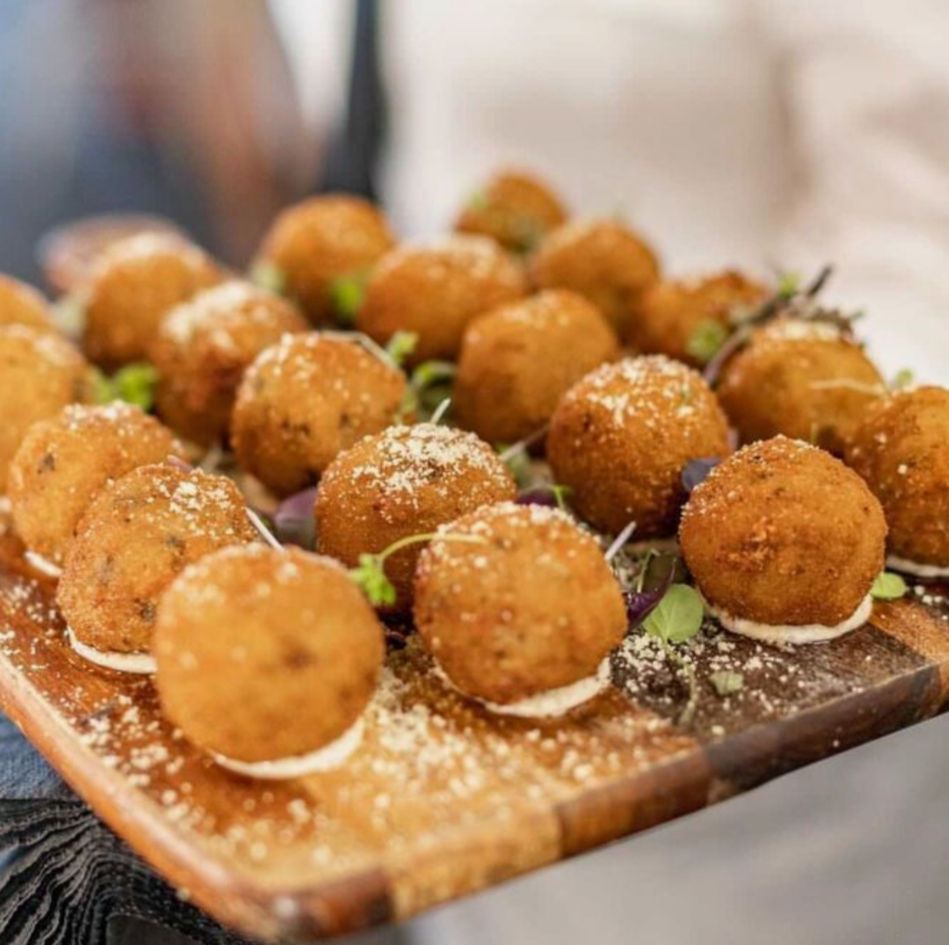 Thumbnail: Mushroom Arancini balls  x 24 (ready to fry)